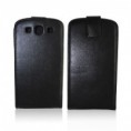 Housse / Etui a rabat NOIR pour Samsung I9300 Galaxy S III